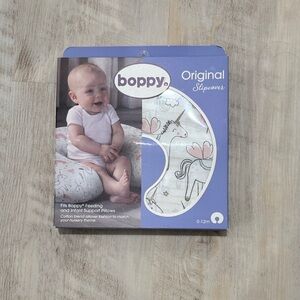 Boppy Unicorn Slipcover in Pink and White